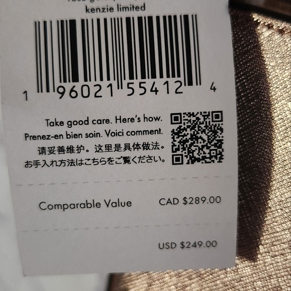 Kate Spade Women's Kenzie Limited Rose Gold Shimmer  Pochette Bag NWT - Picture 6 of 8